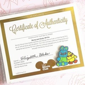 Disney Bunny & Ducky Toy Story 4 Exclusive Flare Pin